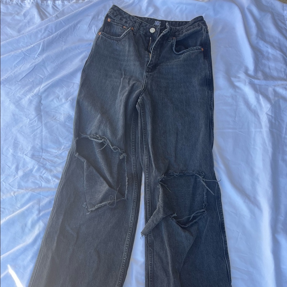 BDG urban outfitters puddle black jean